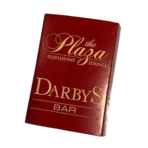 Hyatt On Capital Square Plaza Restaurant Darbys Bar Columbus OH Vintage Matchbox